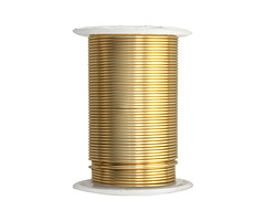 Beadalon ColourCraft Wire Gold Color 18 gauge, 10 Yards