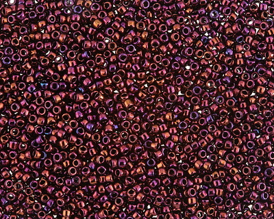 TOHO Higher Metallic Amethyst Round 15/0 Seed Bead
