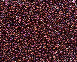 TOHO Higher Metallic Amethyst Round 15/0 Seed Bead