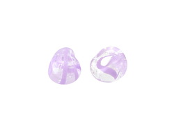 Unicorne Beads Glass Wisteria Teardrop 9-10mm