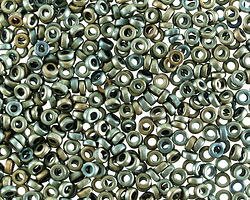 Miyuki Matte Metallic Patina Iris Spacer Bead 3mm