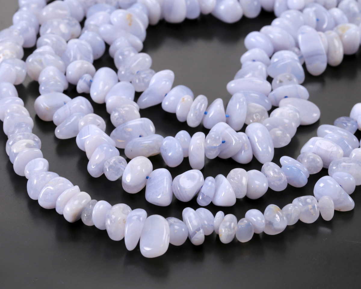 Blue Lace Agate (A) Chip 2-5x5-12mm