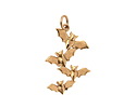 Nina Designs Bronze Bat Cluster Focal 15x29mm
