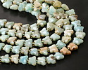 Hemimorphite Microfaceted Butterfly 8x10mm