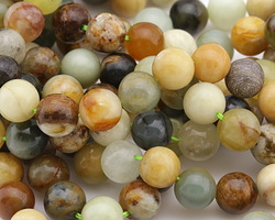 Antique Soochow Jade Round 10mm