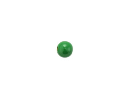 Kelly Green Enamel Round 6mm