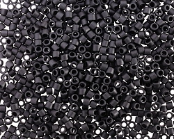 Miyuki Delica Matte Black (DBM0310) 10/0 Seed Bead