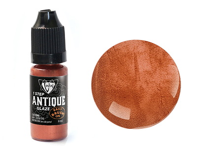 Vintaj 1 Step Metallic Copper Antique Glaze 9ml