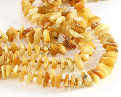 Honey Amber Chips 3-6x12-16mm
