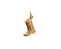Nina Designs Bronze Cowboy Boot Focal 9x20mm