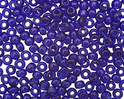 TOHO Transparent Cobalt Round 6/0 Seed Bead