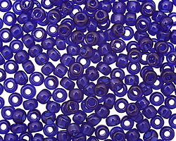 TOHO Transparent Cobalt Round 6/0 Seed Bead