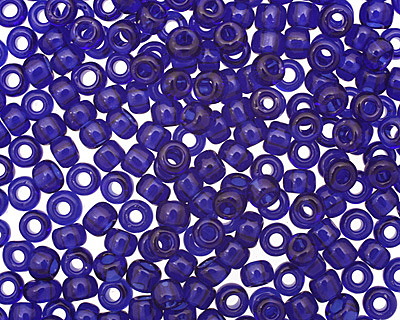 TOHO Transparent Cobalt Round 6/0 Seed Bead