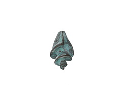 Mykonos Copper (plated) Patina Queen Conch Shell 4x14mm