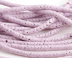 Lavender Agate Zig-Zag Tube 4x4mm