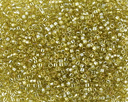 Miyuki Delica Transparent Golden Olive Luster (DB0124) 11/0 Seed Bead