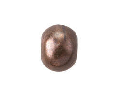 Greek Metalized Ceramic Antique Bronze Round 15mm