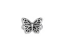 Antique Silver (plated) Butterfly Focal Link 14.5x11mm