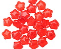 Czech Glass Ruby Red Star 8mm