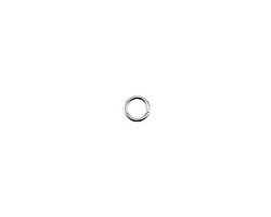 Nunn Design Sterling Silver (plated) Round Jump Ring 4.5mm, 21 gauge