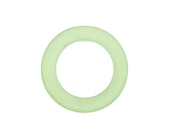 Peridot Beach-Style Glass Ring 23mm