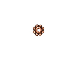 TierraCast Antique Copper (plated) Beaded Heishi 6mm