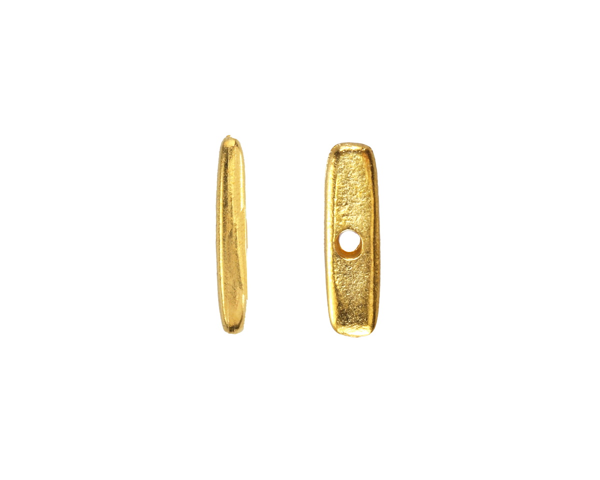 Mykonos Gold (plated) Thin Bar 14x3-5mm