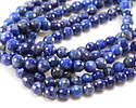 Lapis Faceted Round 8mm