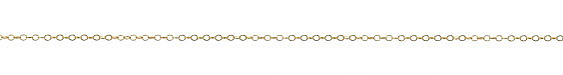 14K Gold Filled Dainty Oval Cable Chain
