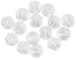 Czech Glass Crystal Melon Round 8mm