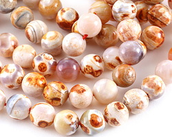 Sienna Sands Agate Round 10mm