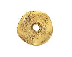 Mykonos Antique Gold (plated) Large Washer 23mm