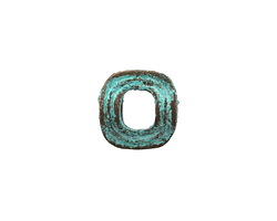 Mykonos Copper (plated) Patina Open Frame 13mm