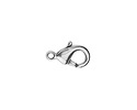 TierraCast Antique Silver (plated) Lobster Clasp 15x9mm
