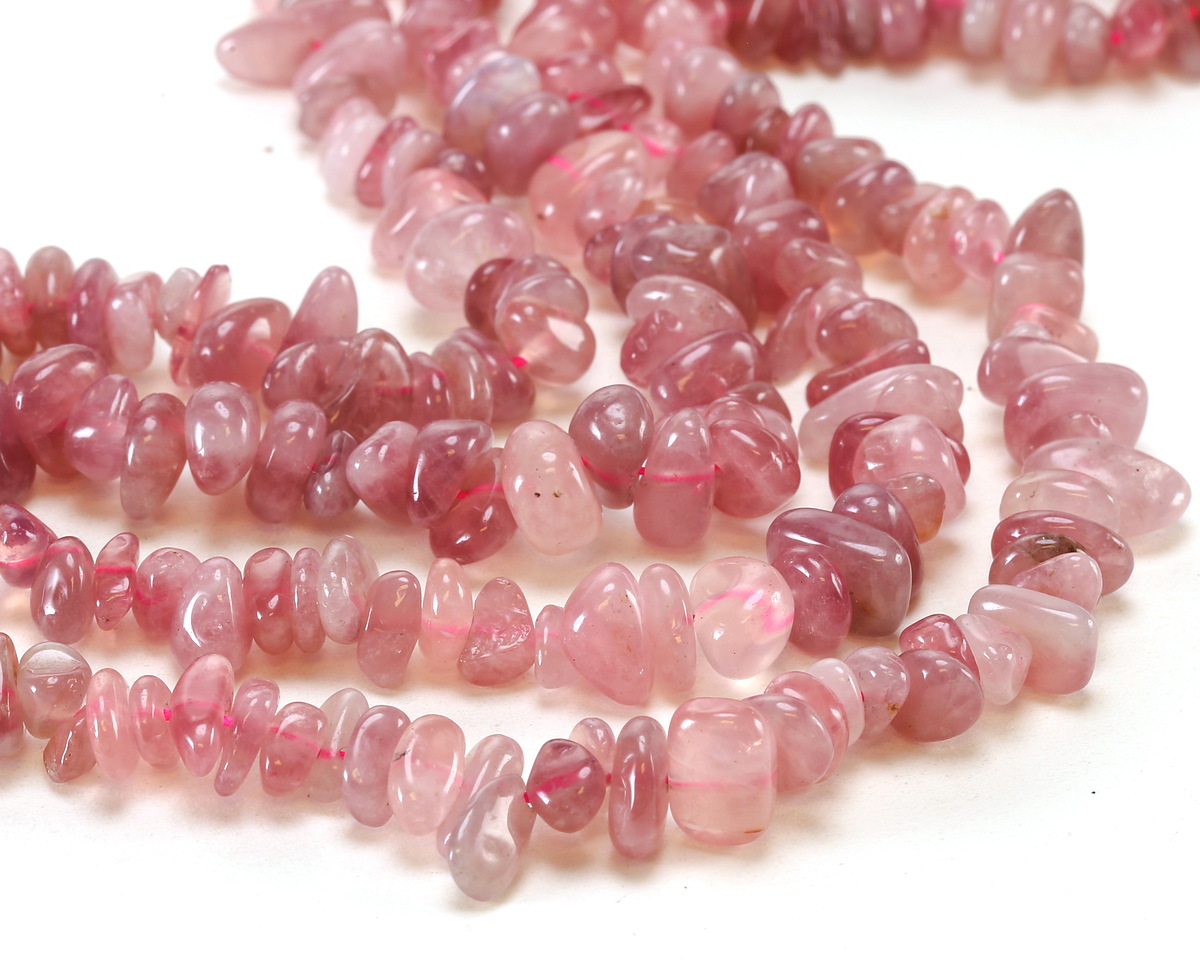 Madagascar Rose Quartz (A) Chip 2-5x5-12mm