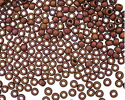 TOHO Matte Mauve Mocha Round 8/0 Seed Bead