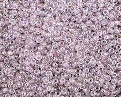 TOHO Dyed Rainbow Lavender Mist Round 11/0 Seed Bead
