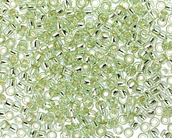 TOHO RE:Glass PermaFinish Green Round 8/0 Seed Bead