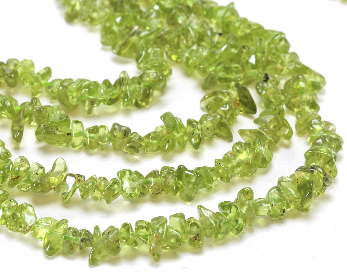 Peridot (A) Chips 2-4x4-10mm