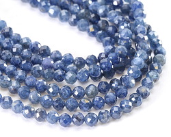 Sapphire (AAA - Sri Lanka) Microfaceted Round 4mm