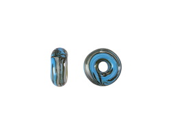 Unicorne Beads Glass Isabella Donut 4-6x9-11mm