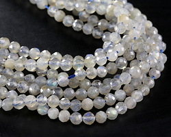 Labradorite (A) Faceted Round 4mm