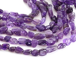 Dogtooth Amethyst Small Tumbled Nugget 5-11x7-9mm