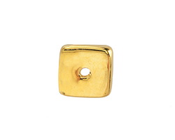 Mykonos Metalized Ceramic Gold Square Washer 13mm