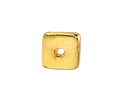 Mykonos Metalized Ceramic Gold Square Washer 13mm