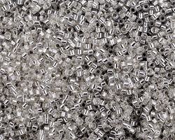 Miyuki Delica Silver Lined Crystal (DB0041) 11/0 Seed Bead - 50 gram Package