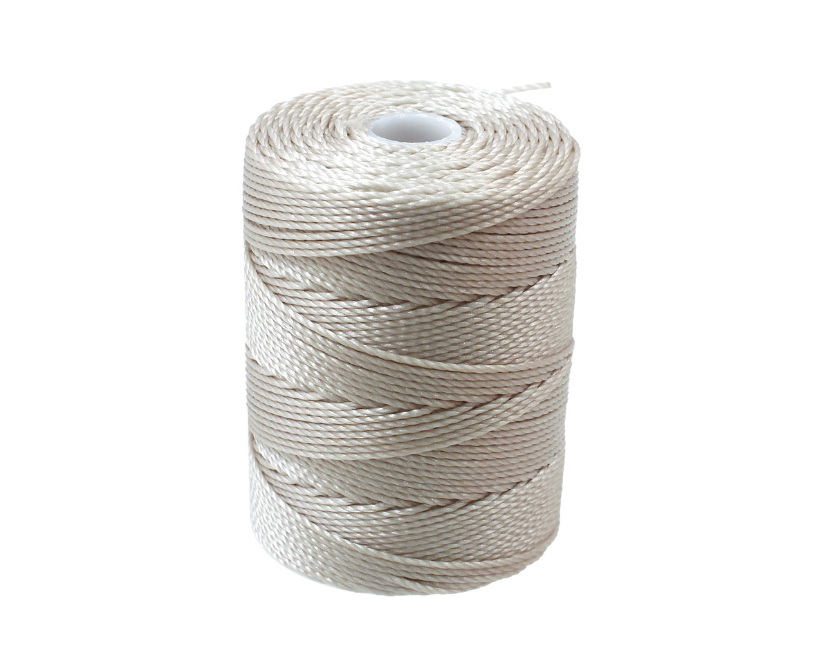 C-Lon Beige (.5mm) Bead Cord