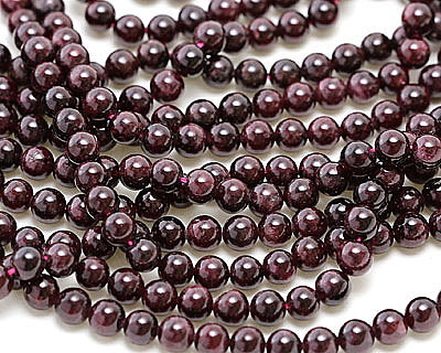 Garnet Round 8mm
