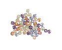Czech Glass Luster Mix Fire Polished Round 3mm