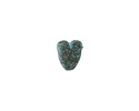 Mykonos Copper (plated) Patina Heart Bead Focal 10x11mm